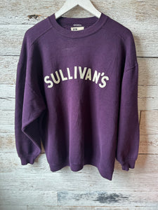 Sullivan's Vintage Sweatshirt- Eggplant