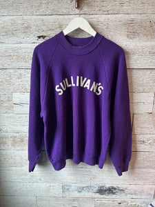 Sullivan's Vintage Sweatshirt- purple