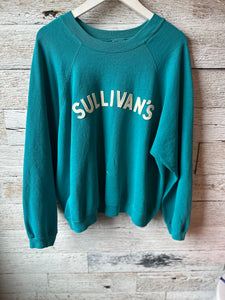 Sullivan's Vintage Sweatshirt- Teal